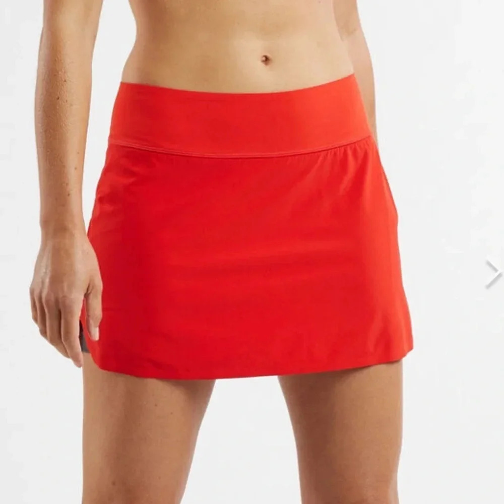 Title Nine Bonded Ultralight Running Skort Navy Skirt Tennis Pickeball Small